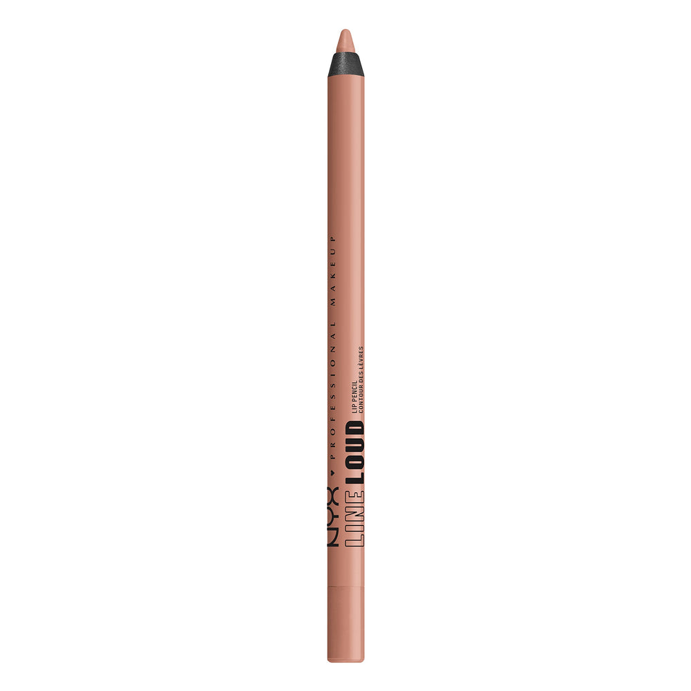 NYX Line Loud delineador de labios con textura cremosa que se desliza.