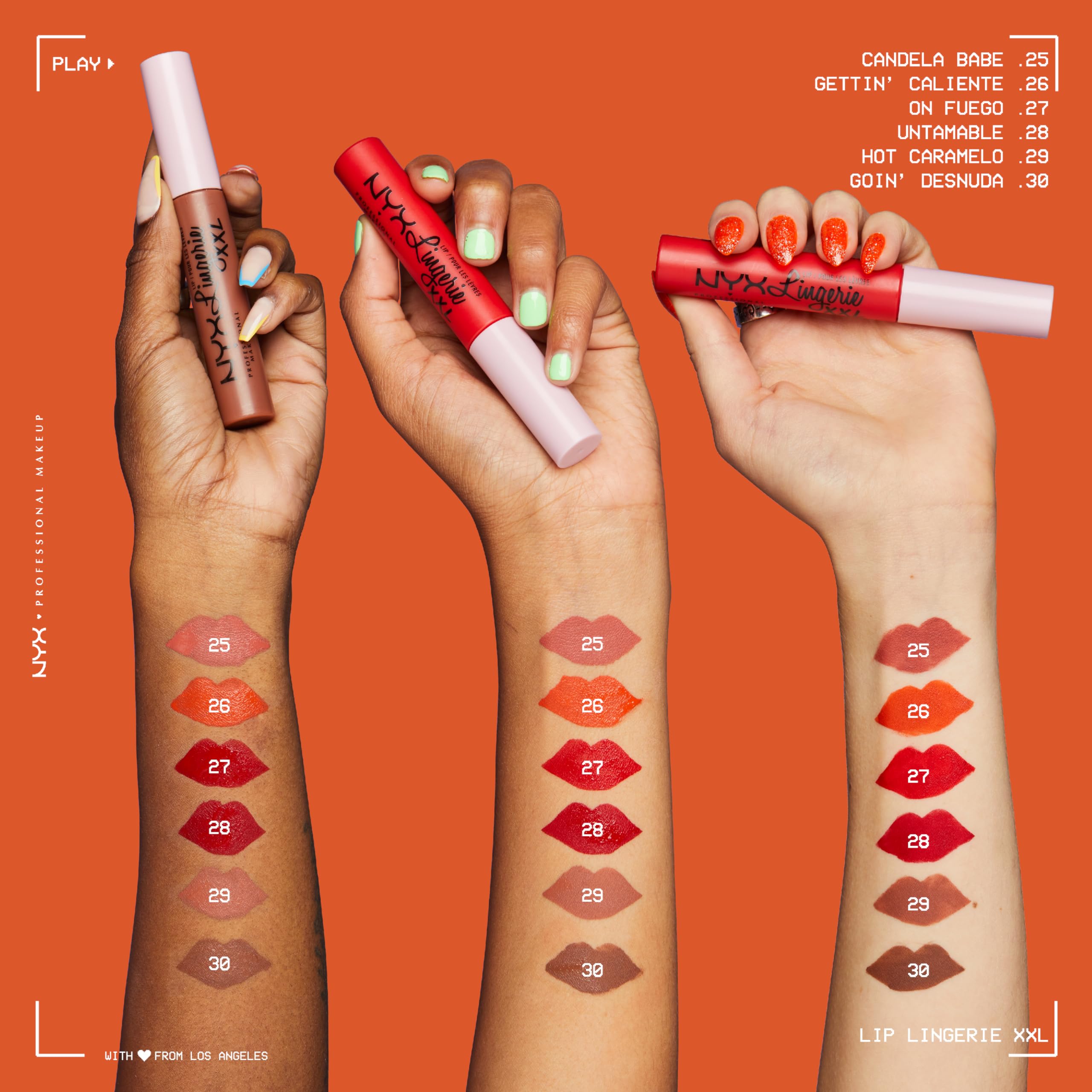 Fórmula vegana de NYX Lip Lingerie XXL, sin ingredientes animales.