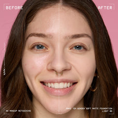 NYX Make 'Em Wonder textura ligera y natural, se adapta sin sensación pesada