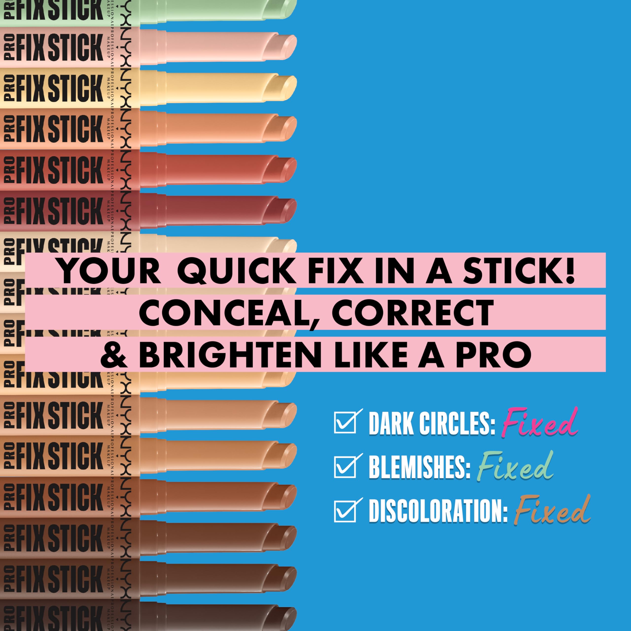 Pro Fix Stick Correcting: aplicación precisa en la piel