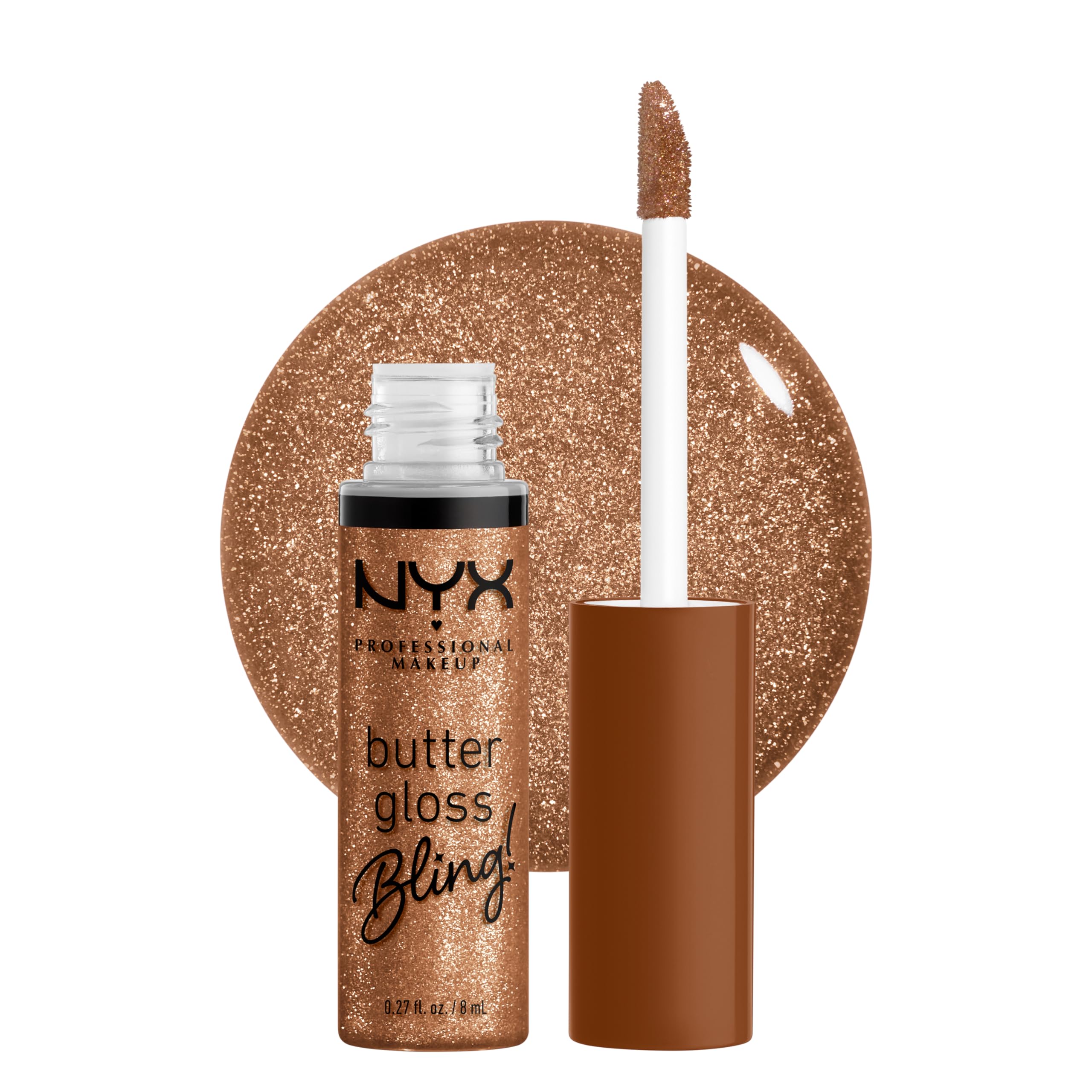 Butter Gloss Bling de NYX brinda brillo intenso para labios