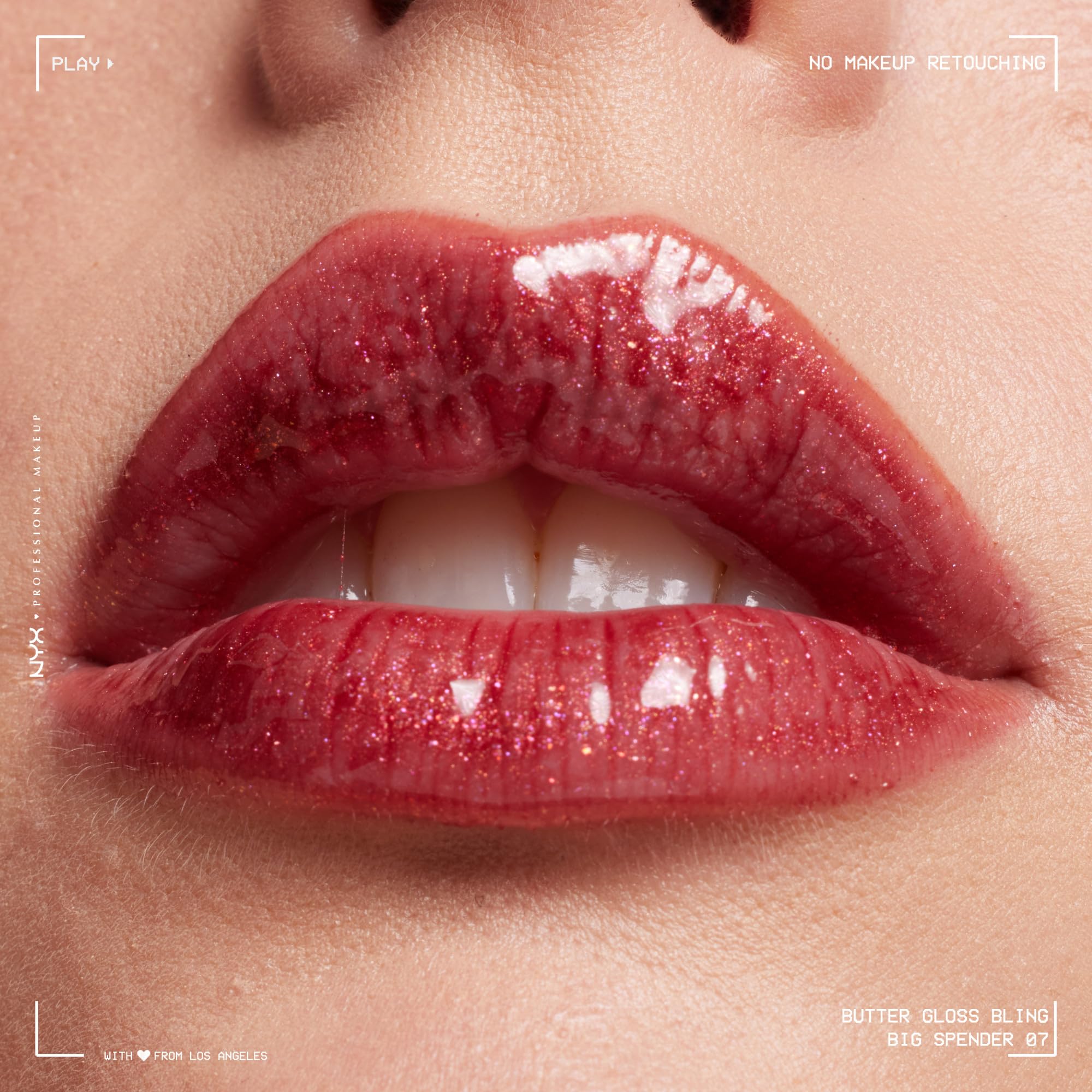 Muestras de 31 tonos base Butter Gloss Bling.