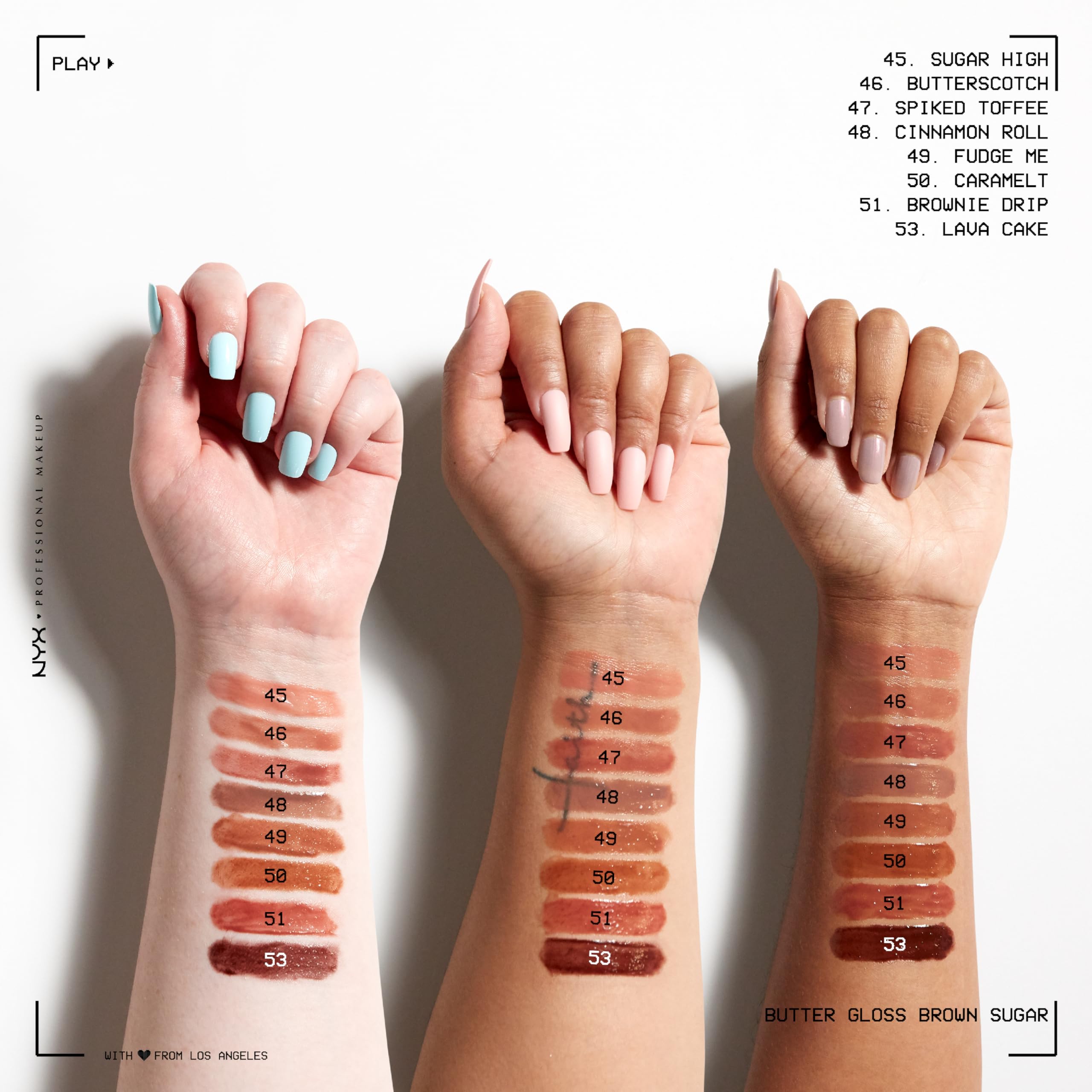 Descubre NYX Profesional Makeup Butter Gloss para tus looks diarios.