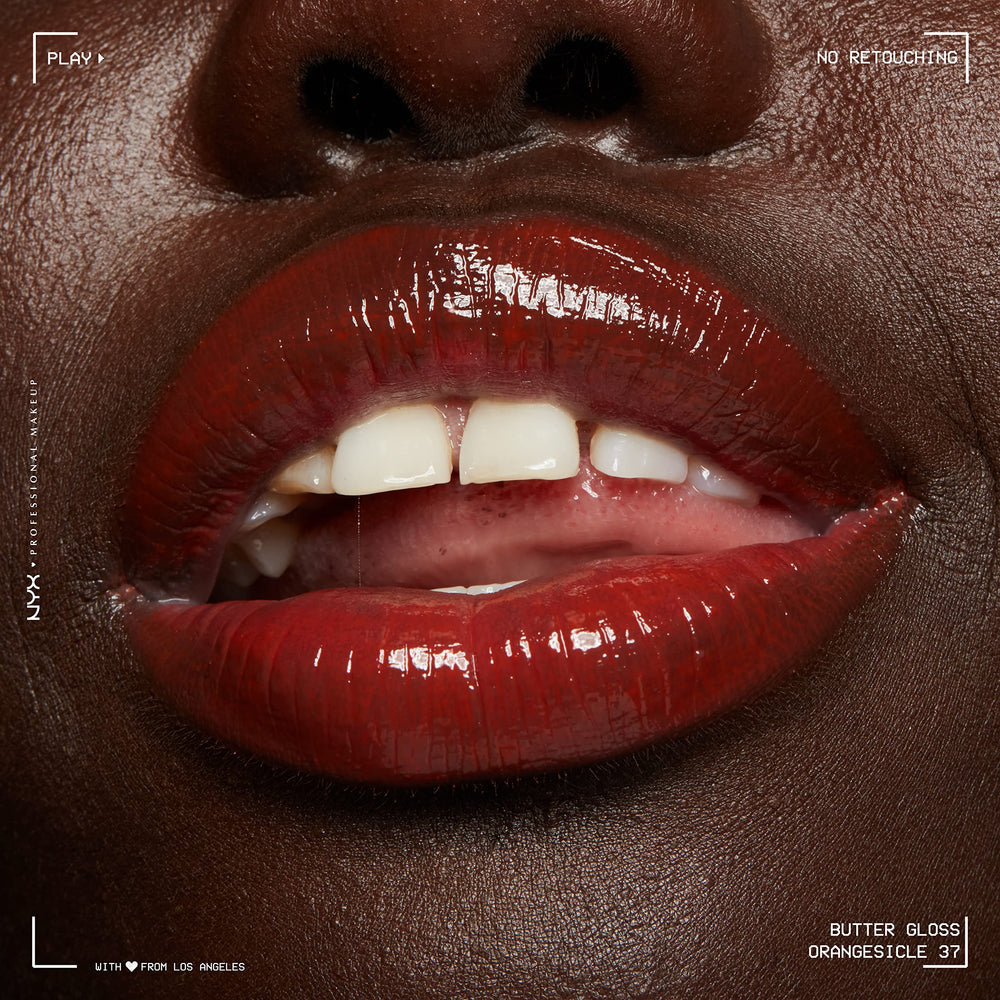 NYX Professional Makeup Butter Gloss, perfecto para un ritual rápido de brillo.