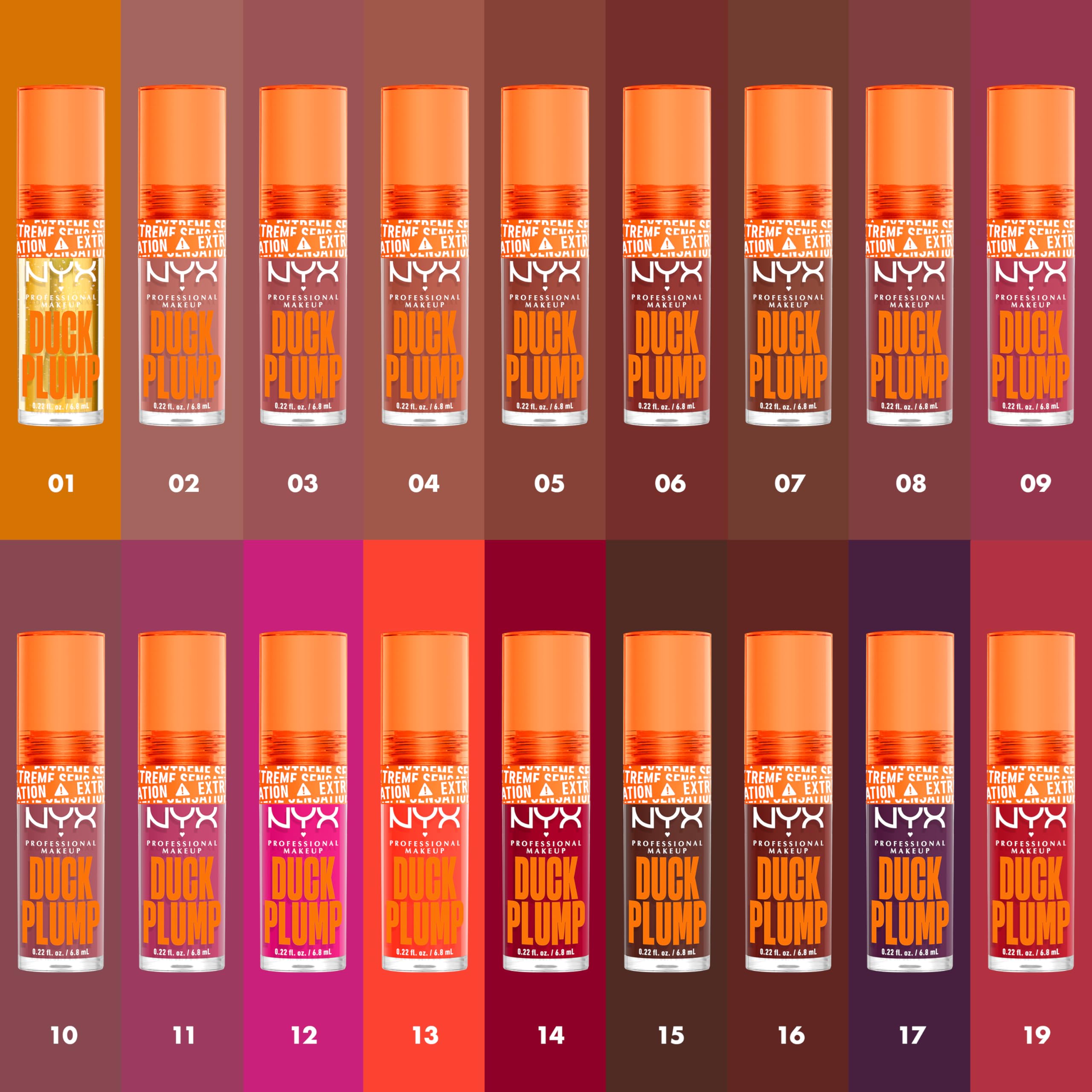 NYX tono Cereza Especiada translúcido rojo para looks versátiles.