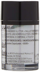 Brillo suelto para rostro con primer cremoso de NYX, fácil de aplicar