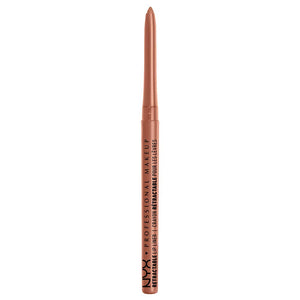 NYX Professional Makeup lápiz delineador labial mecánico nude, trazo suave y duradero.