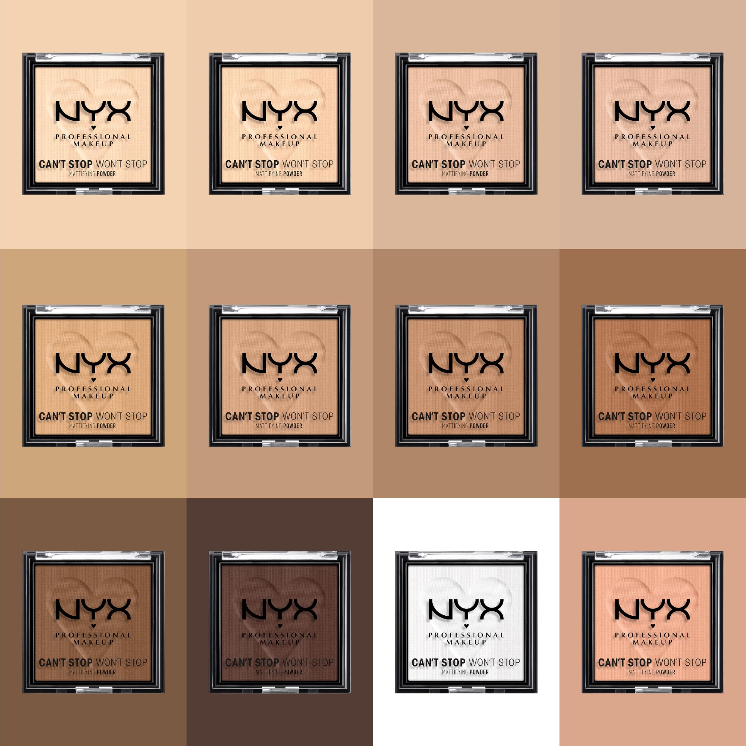 Compatible con otros productos NYX para look completo.