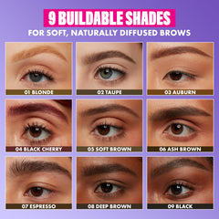 NYX Powder Louder Ceja: duración de 12 horas