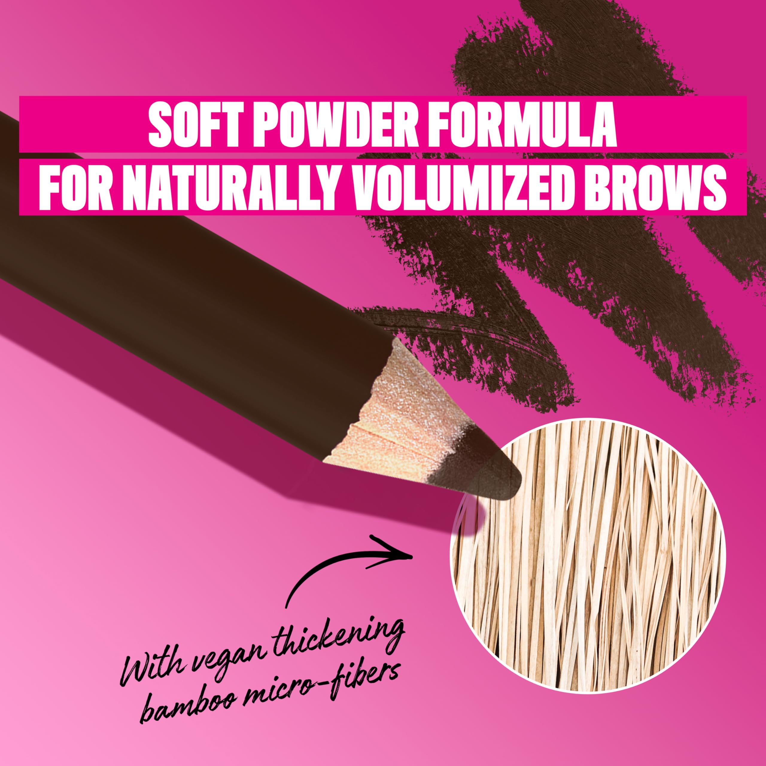 Powder Louder Ceja: trazos tipo pelo para look natural