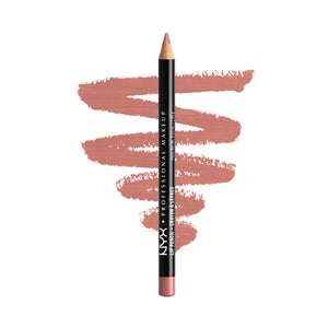 NYX Slim Lip Pencil Nude Pink, aplicación suave para definición de labios.