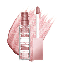 NYX Ultimate Glow Shots parpado luminoso para un brillo suave y duradero.
