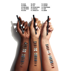 NYX delineador de ojos delgado en tono zafiro, larga duración