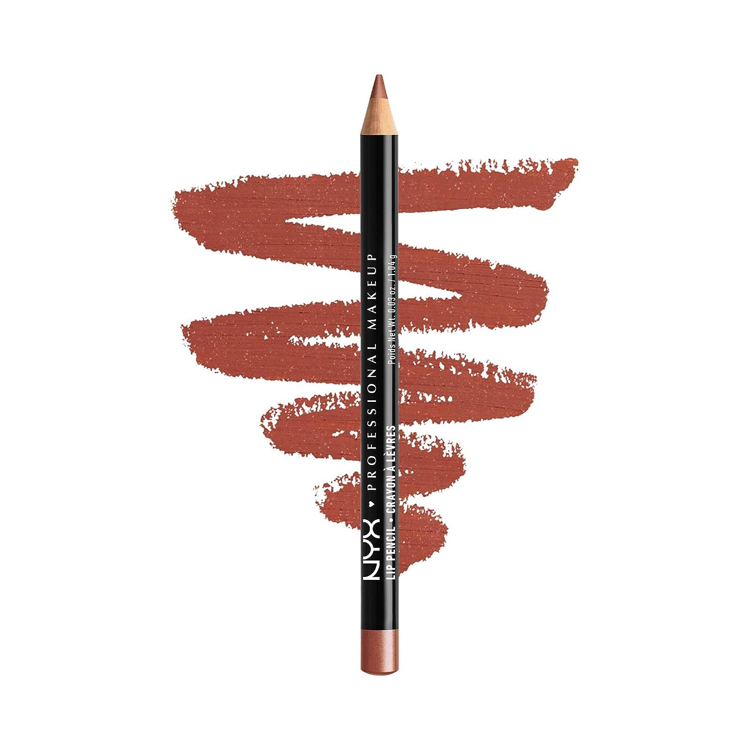 Lápiz delineador de labios NYX Ever, delineado cremoso para labios definidos y duraderos.