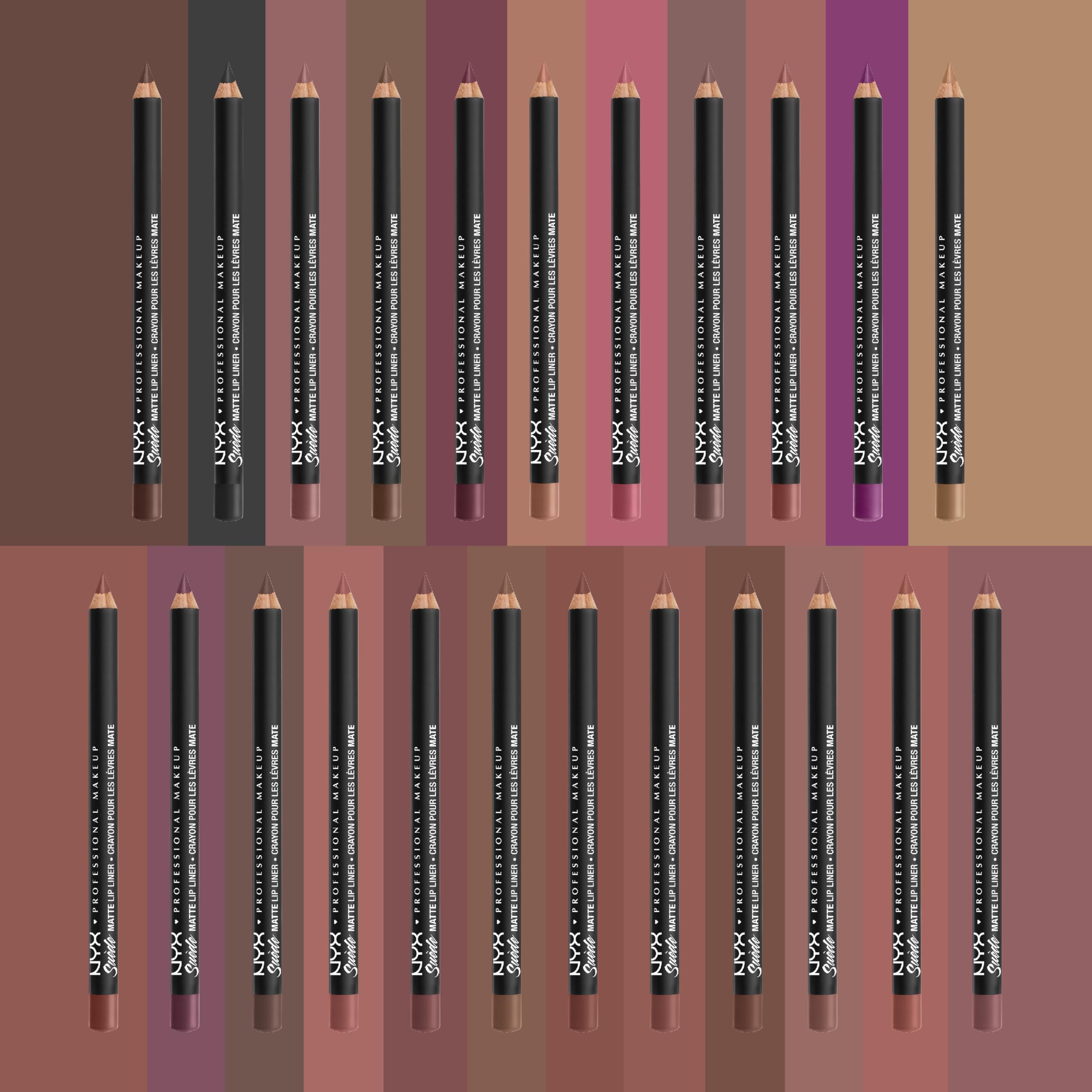 NYX Suede Matte Lip Liner: fórmula libre de crueldad y vegana