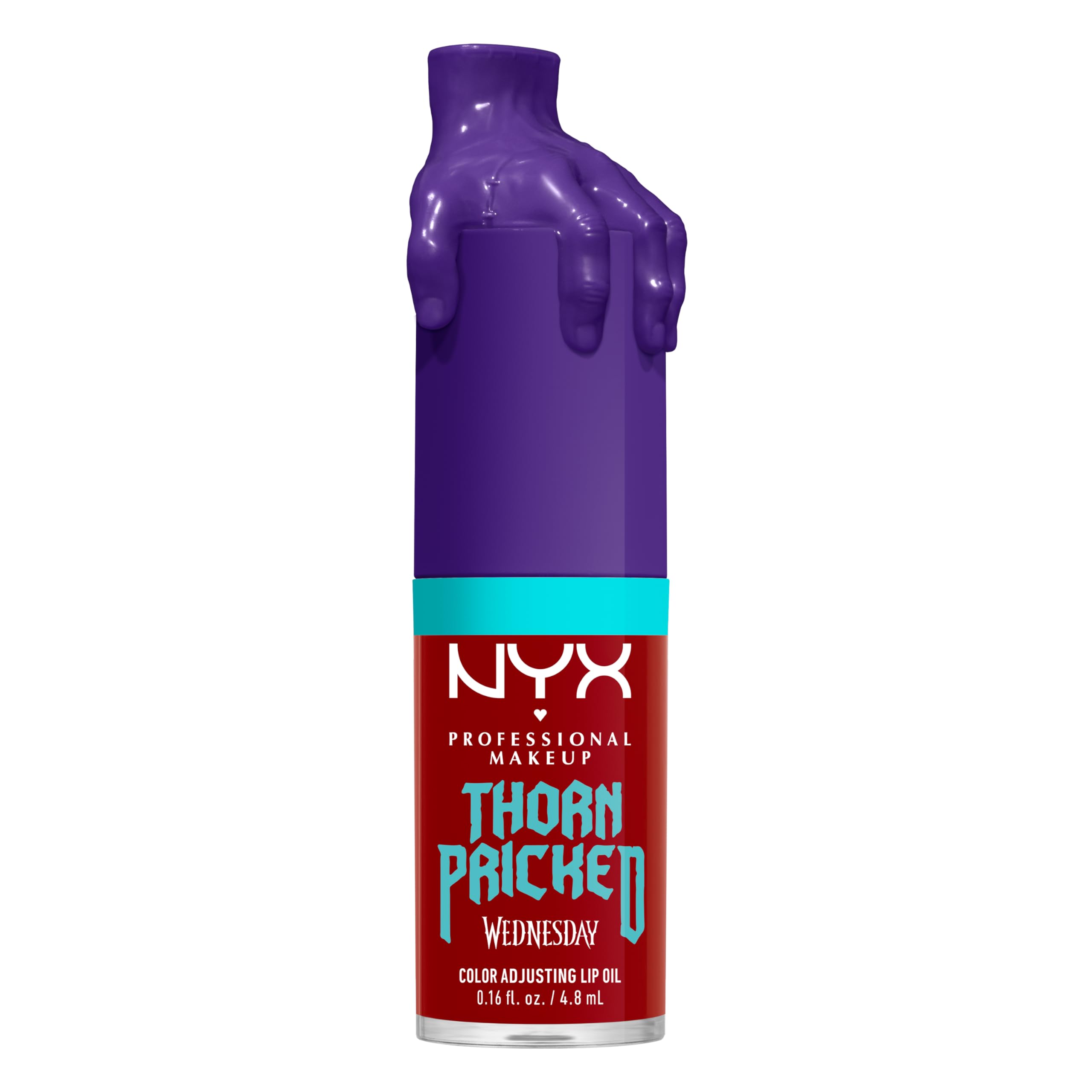 NYX Wednesday Labios cambia color con aplicador grande para una aplicación uniforme.