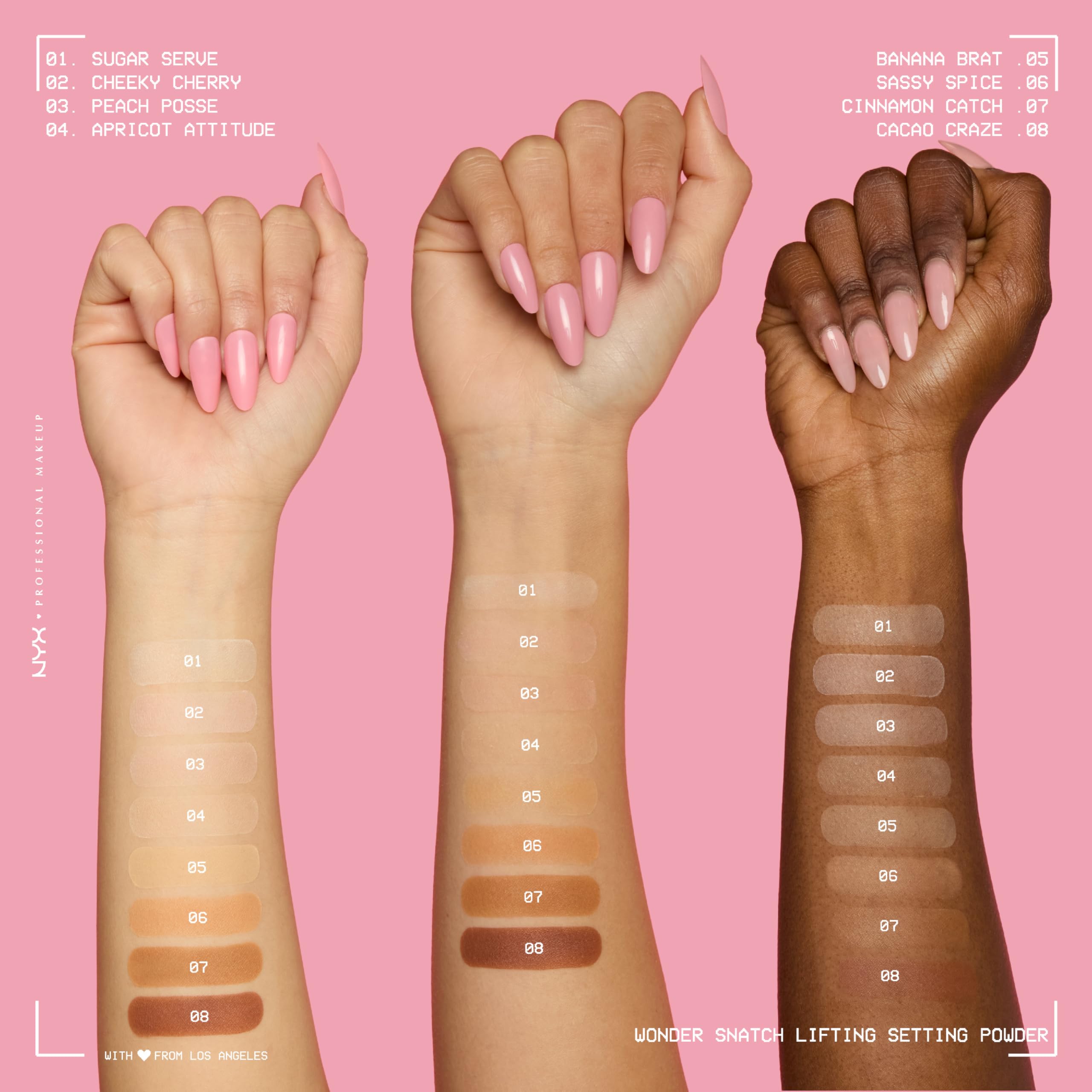 NYX Wonder Snatch acabado efecto airbrush para look suave y difuminado