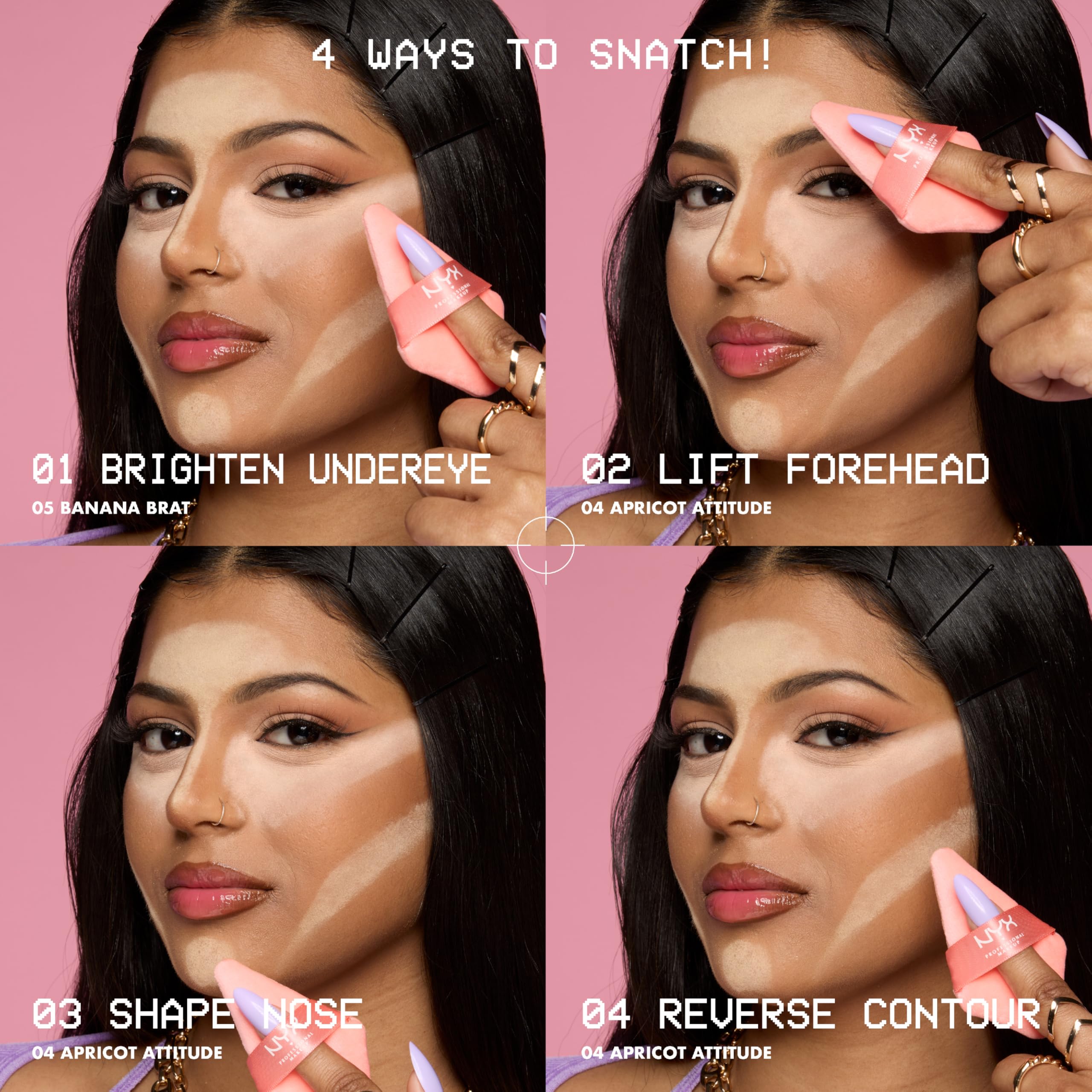 NYX Wonder Snatch duración de hasta 16 horas para maquillaje duradero