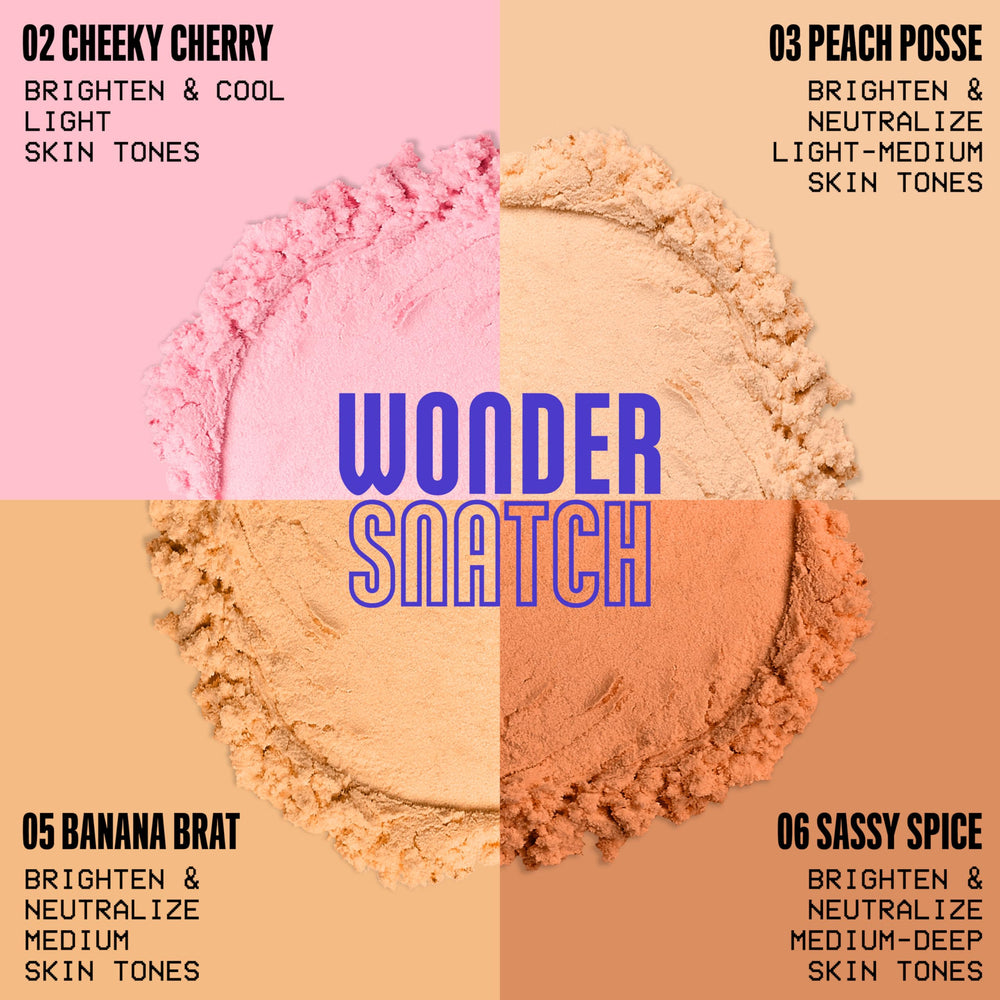 NYX Wonder Snatch tonos aclaradores para iluminar y difuminar naturalmente
