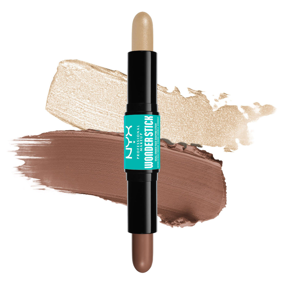 NYX Wonder Stick contorno dos extremos para definición precisa y difuminado natural.
