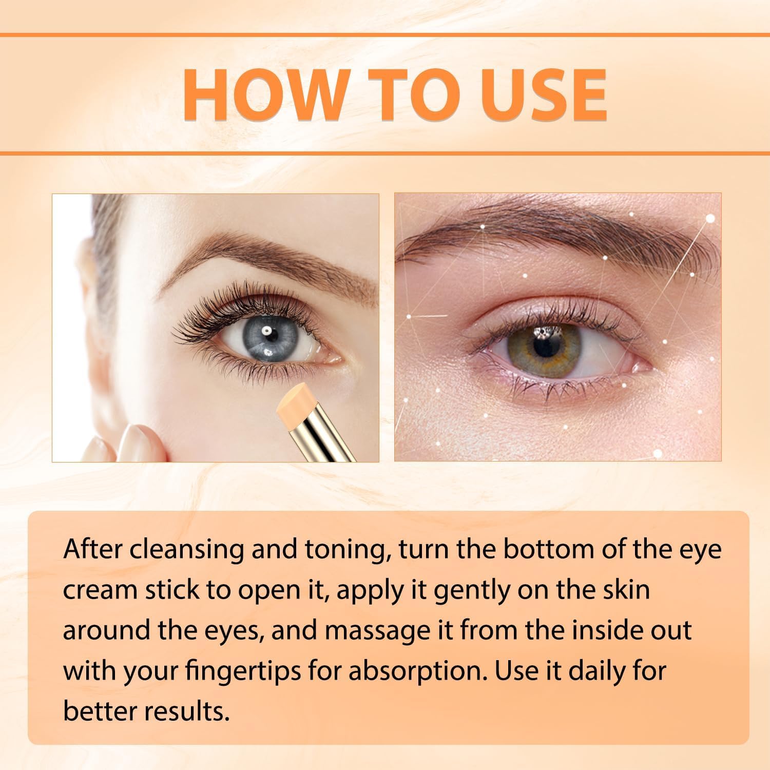 NYYQYYN Revive Glow Ojos Refrescante: sensación no pegajosa.