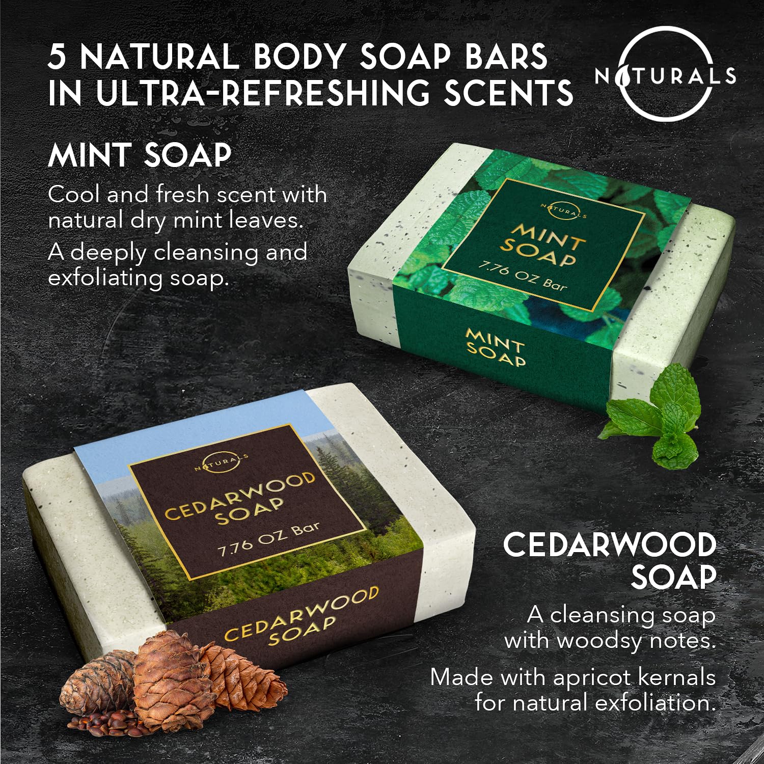 O Naturals barra jabon aceite de oliva: hidratacion suave para la piel.