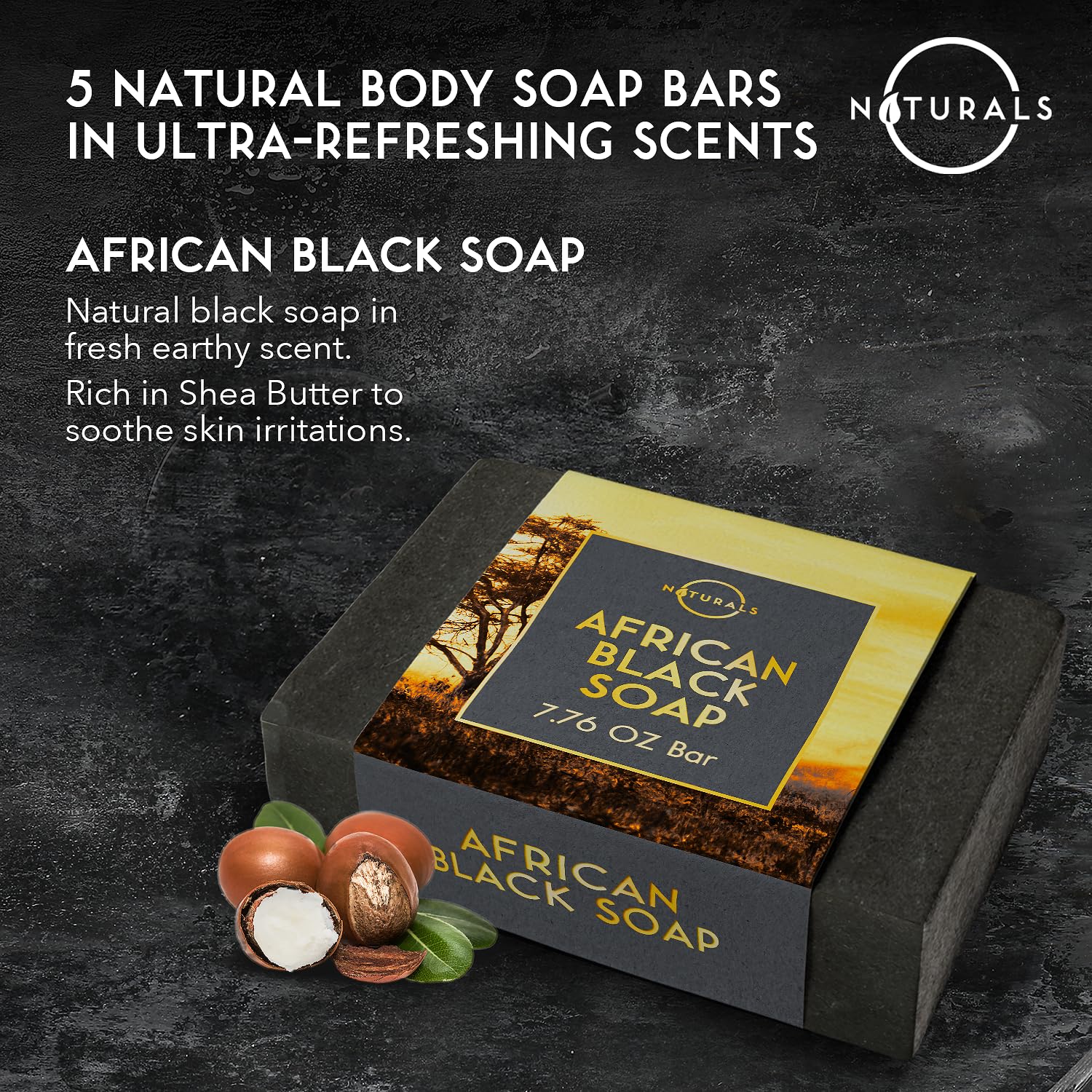 O Naturals barra jabon citrico: fragancia vigorizante y limpieza profunda.