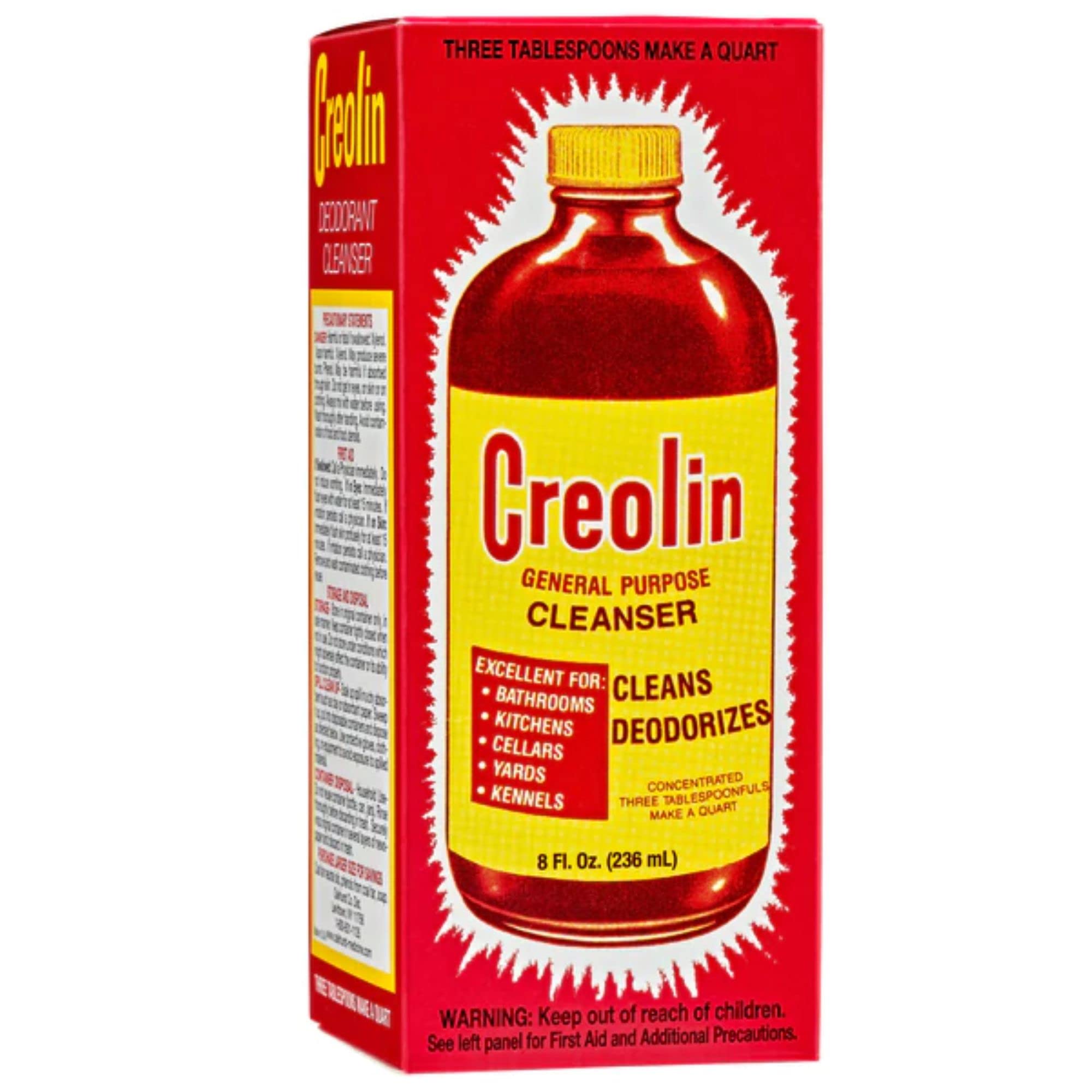 Sótanos: Creolin desodoriza superficies