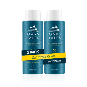 Oars + Alps California Coast botella: aroma ligero para uso diario y limpieza suave.