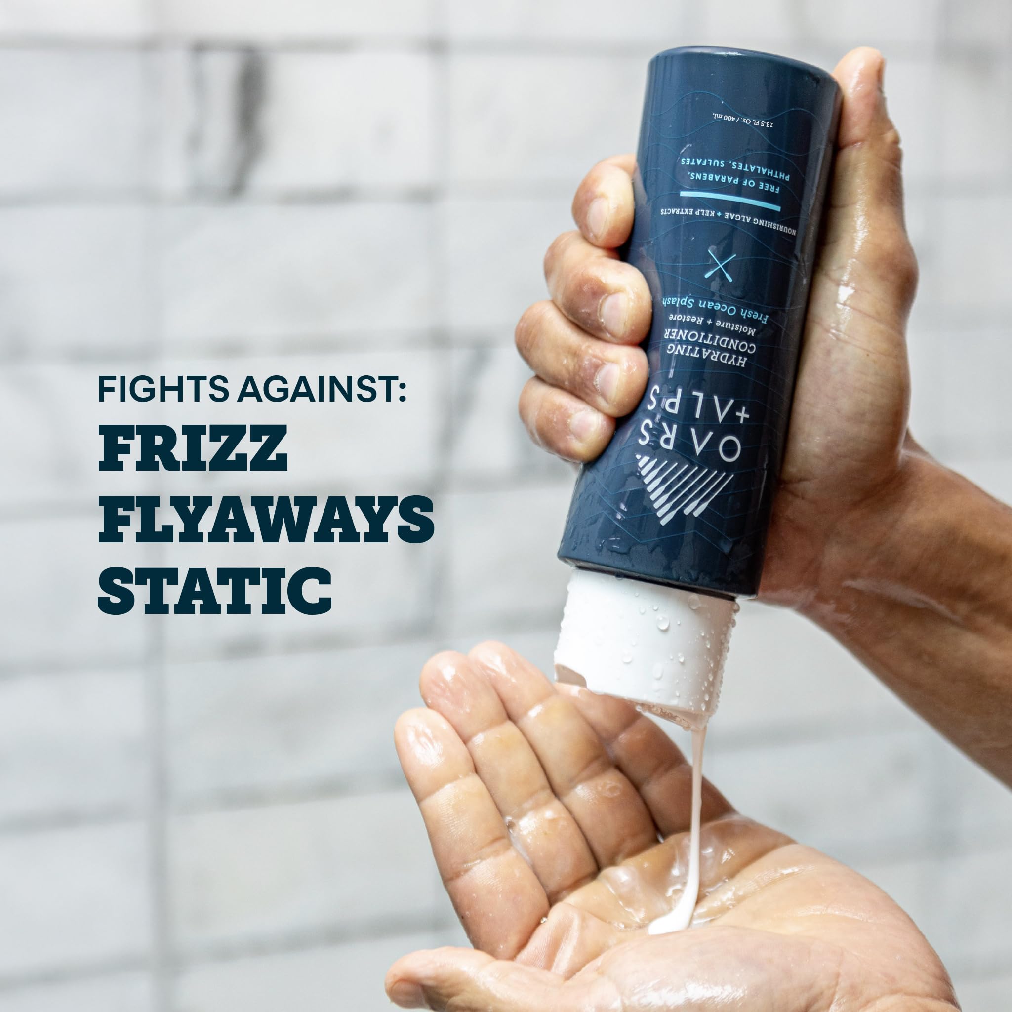 Oars + Alps Control del frizz y suavidad, brillo suave.