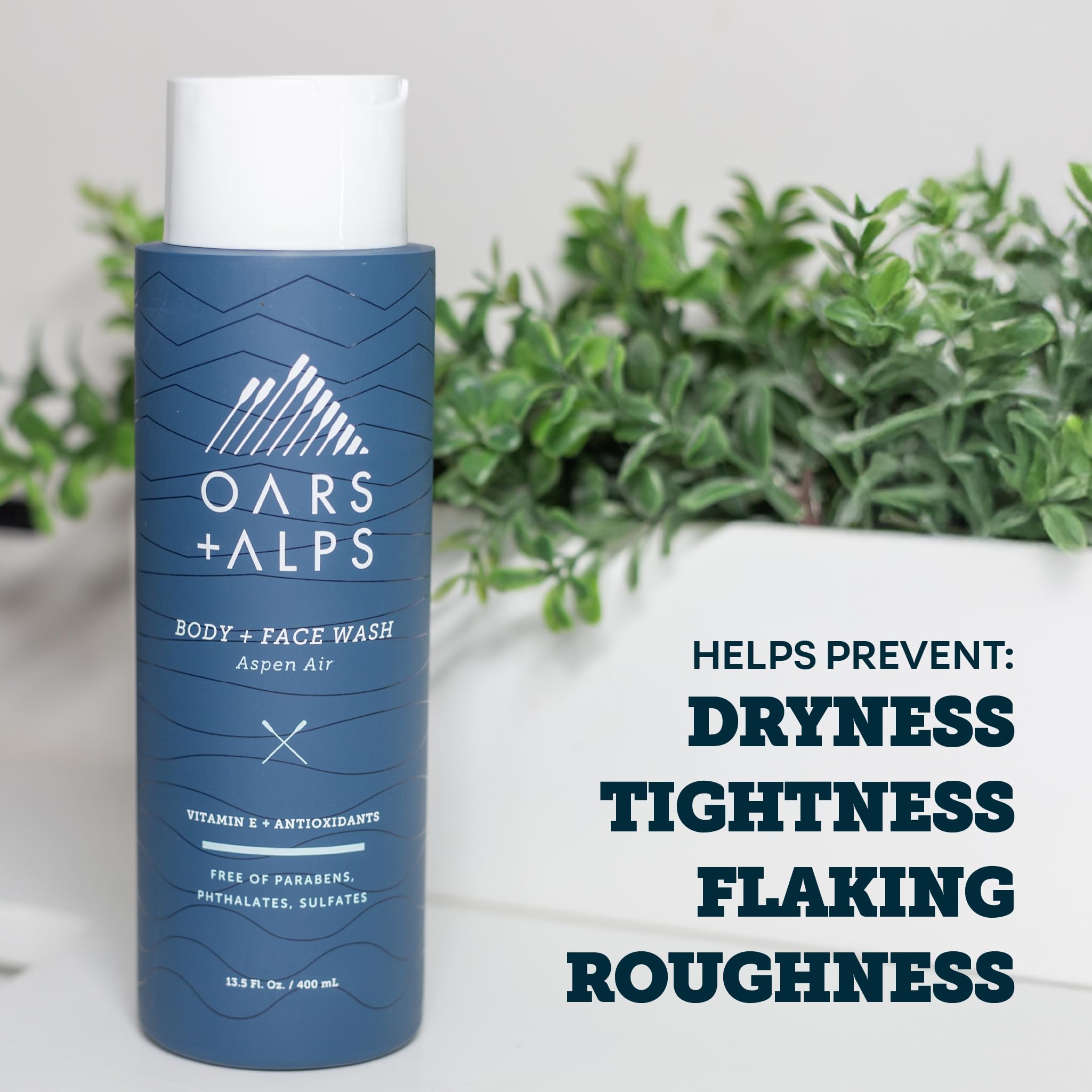Textura hidratante de Oars + Alps, crema para piel suave