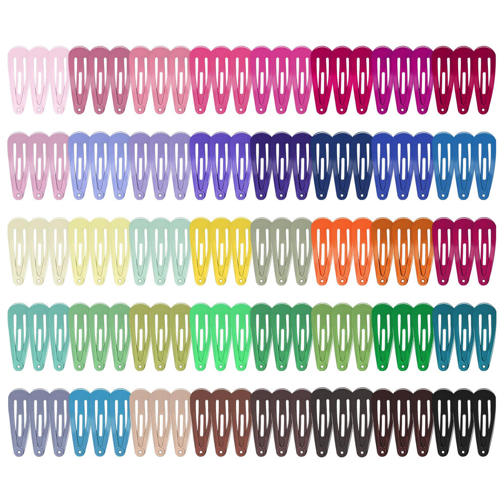 obeoby clips de pelo metálicos pequeños, lote de 120 para peinados resistentes