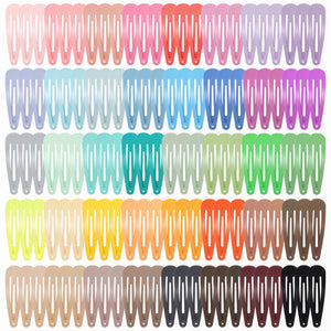 Obeoby clip de pelo metálico de 2 pulgadas, 120 piezas, peinados duraderos