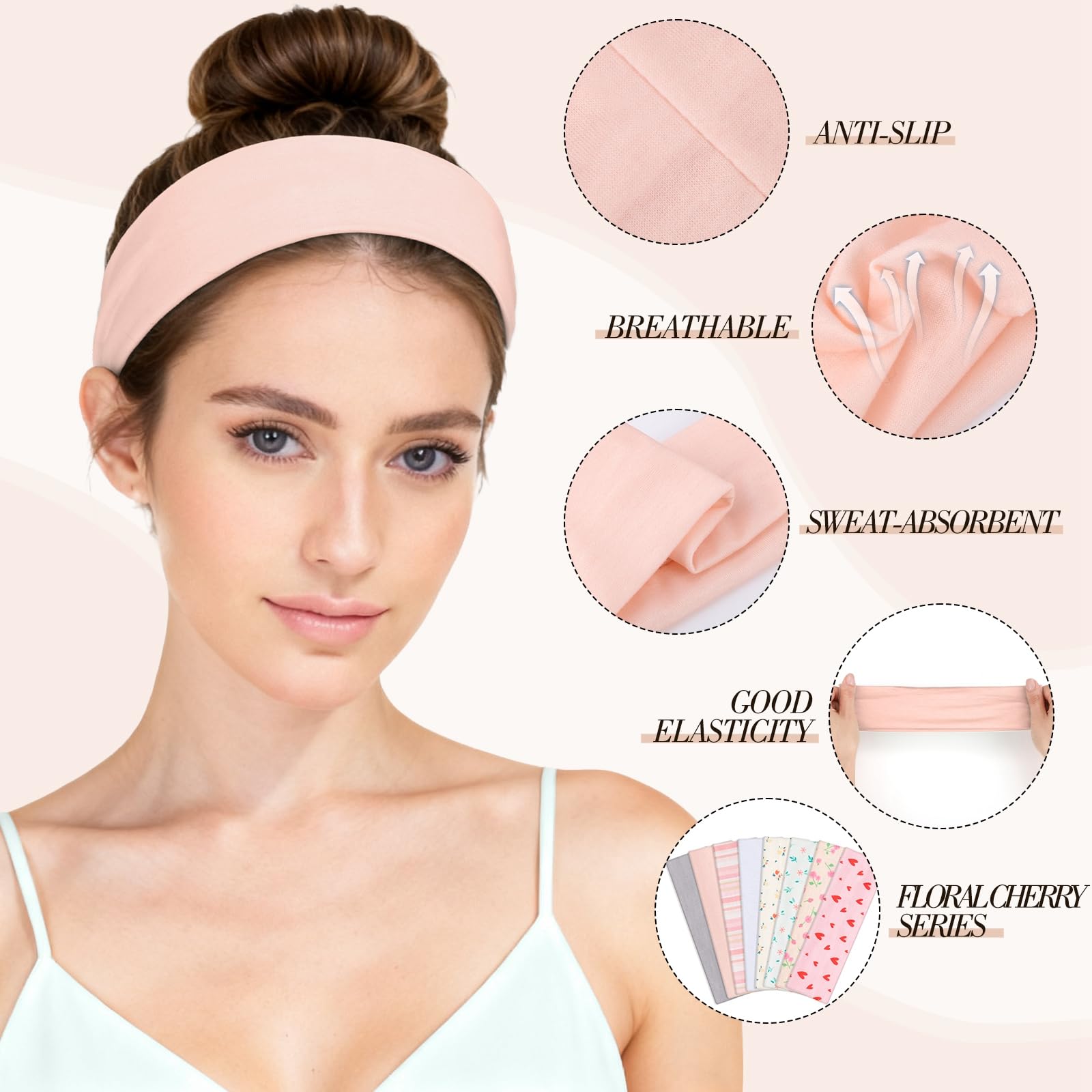 Diadema obeoby colores sólidos; combina con cualquier conjunto.