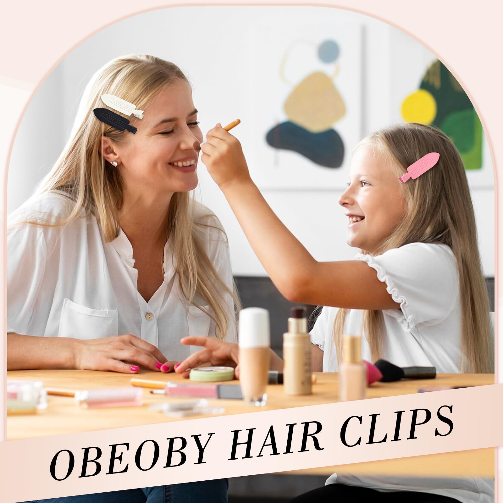Pinzas de cabello obeoby aptas para uso diario o profesional.