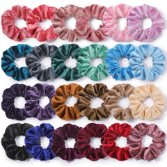 OCATO coleteros de terciopelo 24 colores: variedad para combinar con cualquier conjunto.