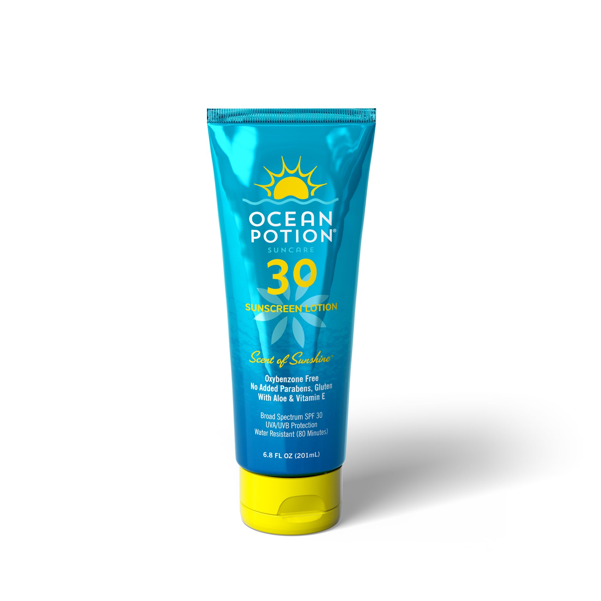 Ocean Potion SPF30 crema corporal en botella para uso diario.