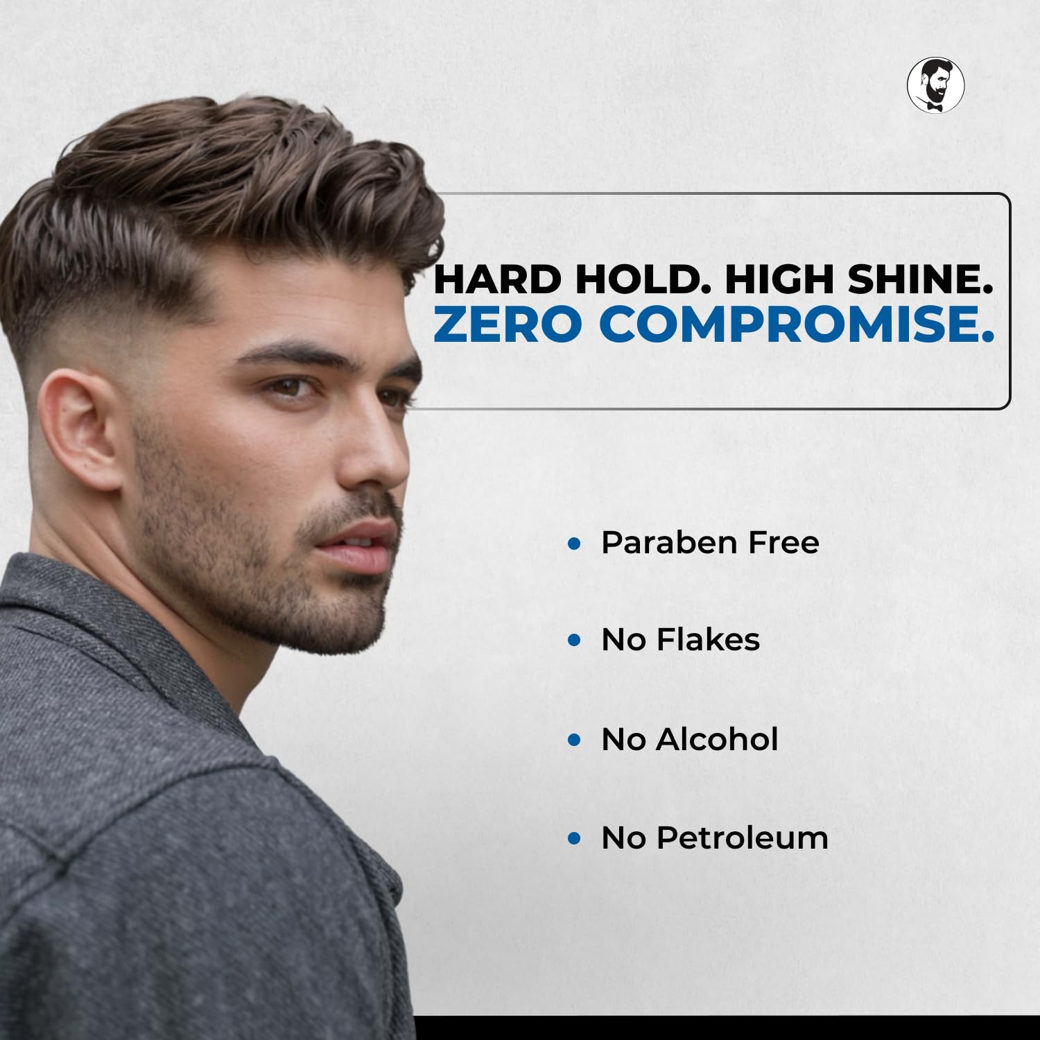 Gentlemen Republic Oceano Gel, perfecto para peinados con brillo duradero.