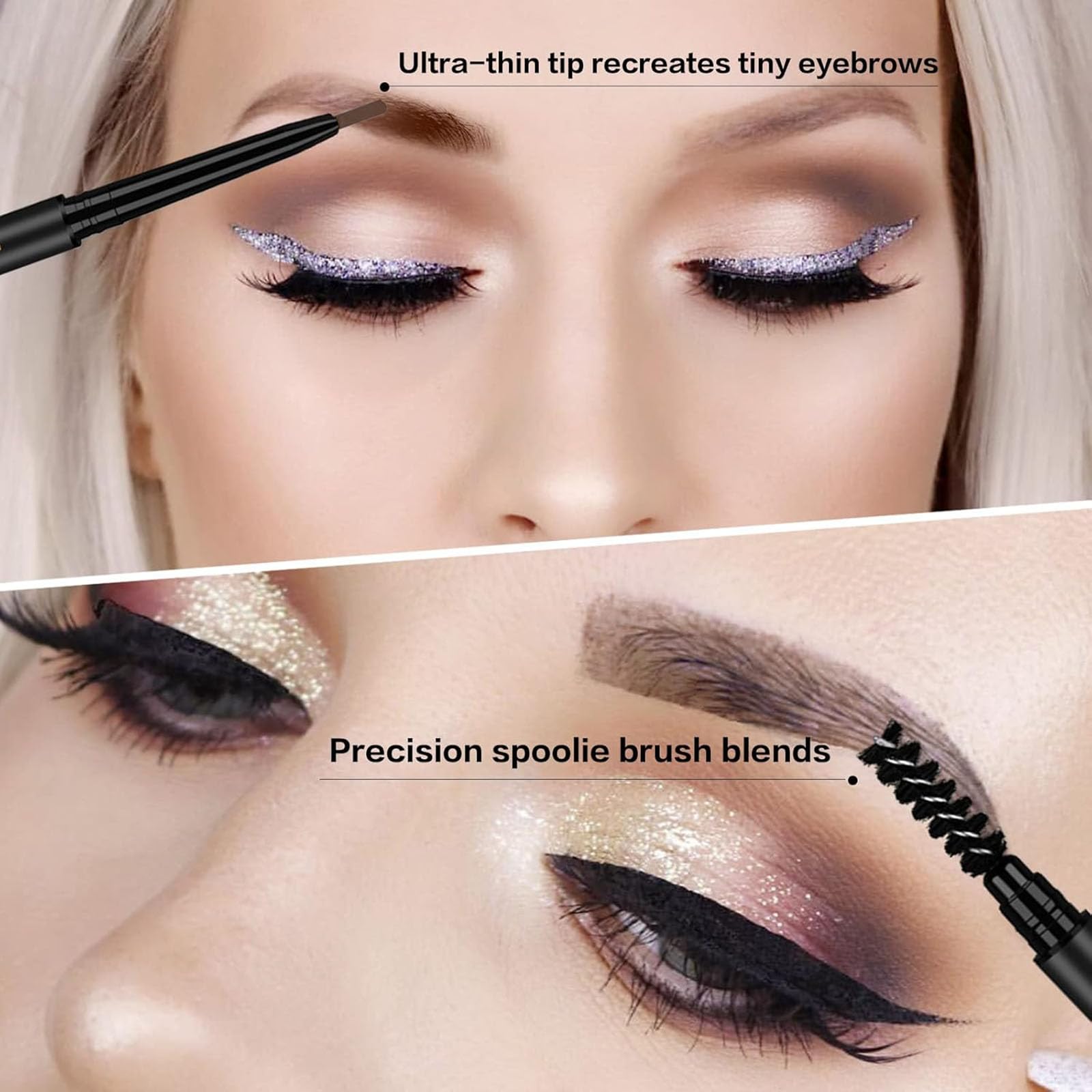 Control de tinte profesional de O'CHEAL para cejas oscuras o claras.