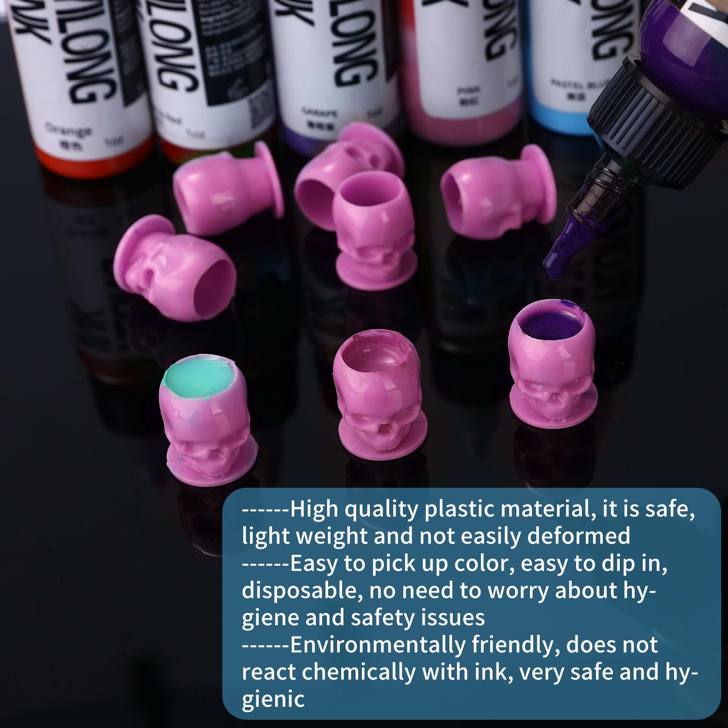 OFEYLE base para cápsulas de tinta rosa, estabilidad en mesa.