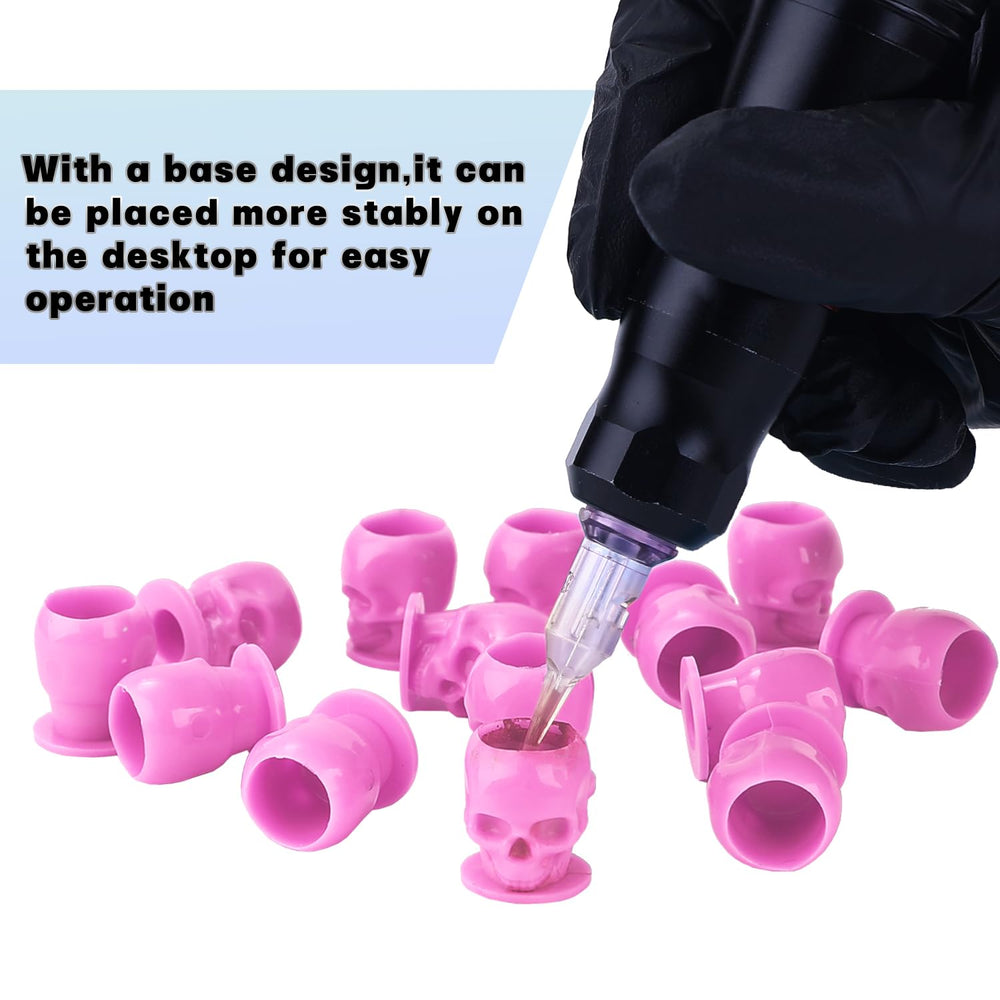 OFEYLE cápsulas de tinta desechables rosa, higiene y conveniencia.