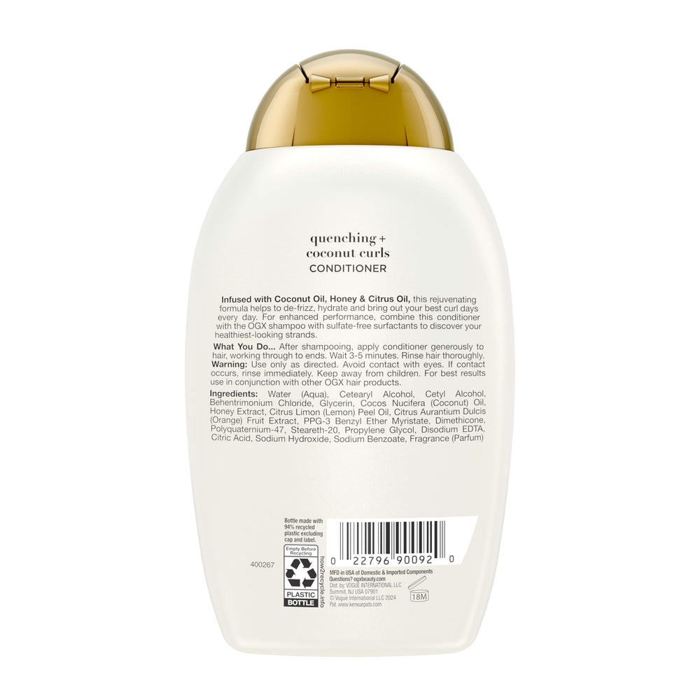 OGX Fragancia coco-naranja-tonka: aroma fresco que perdura.