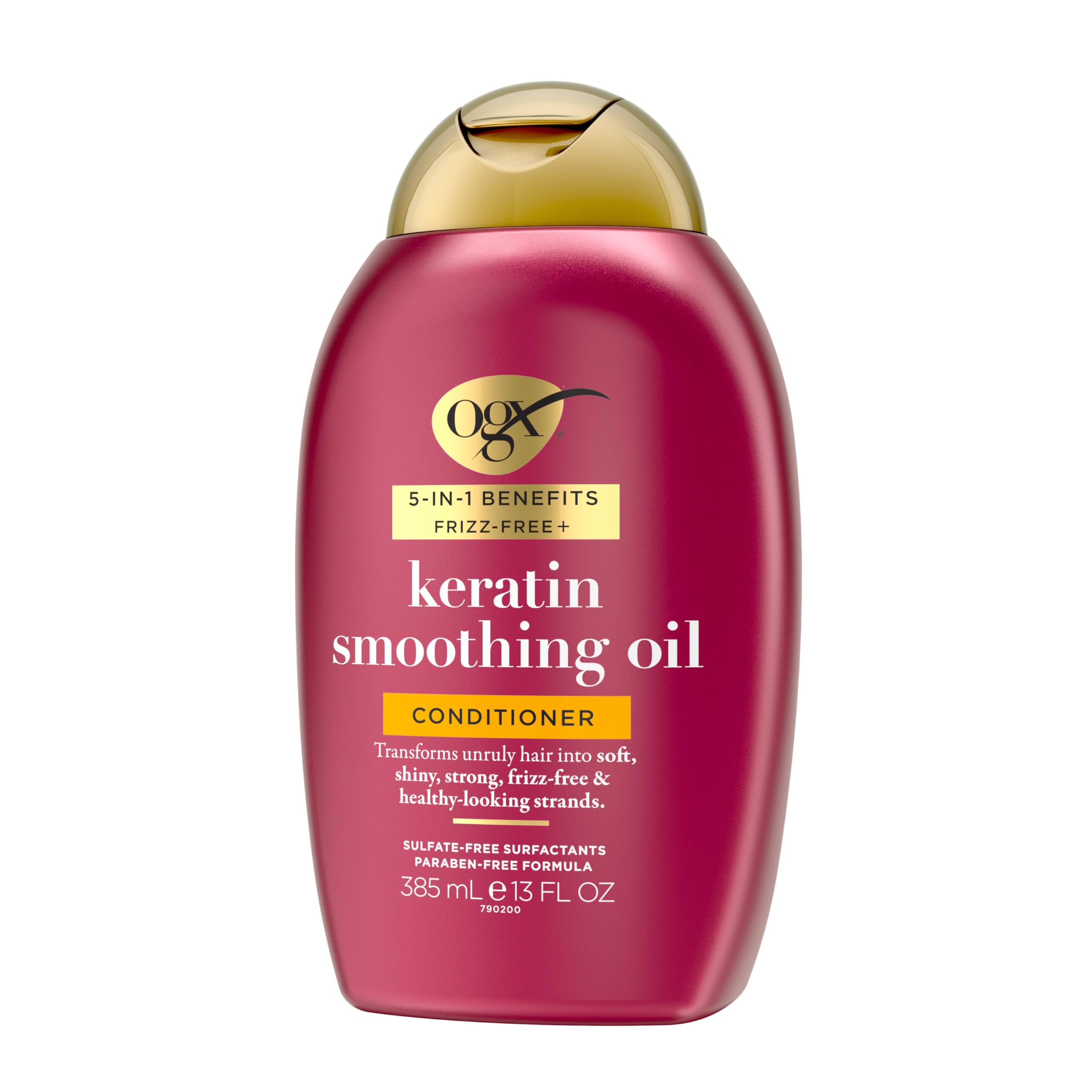 OGX Frizz-Free + Keratin: control del frizz para peinados diarios