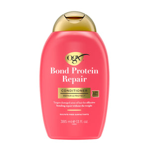 OGX Bond Protein Repair: botella de acondicionador para reparación de la fibra capilar