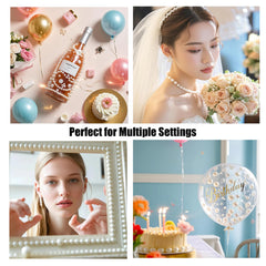 OHLLARTS perlas para cuerpo y maquillaje: detalles brillantes para looks