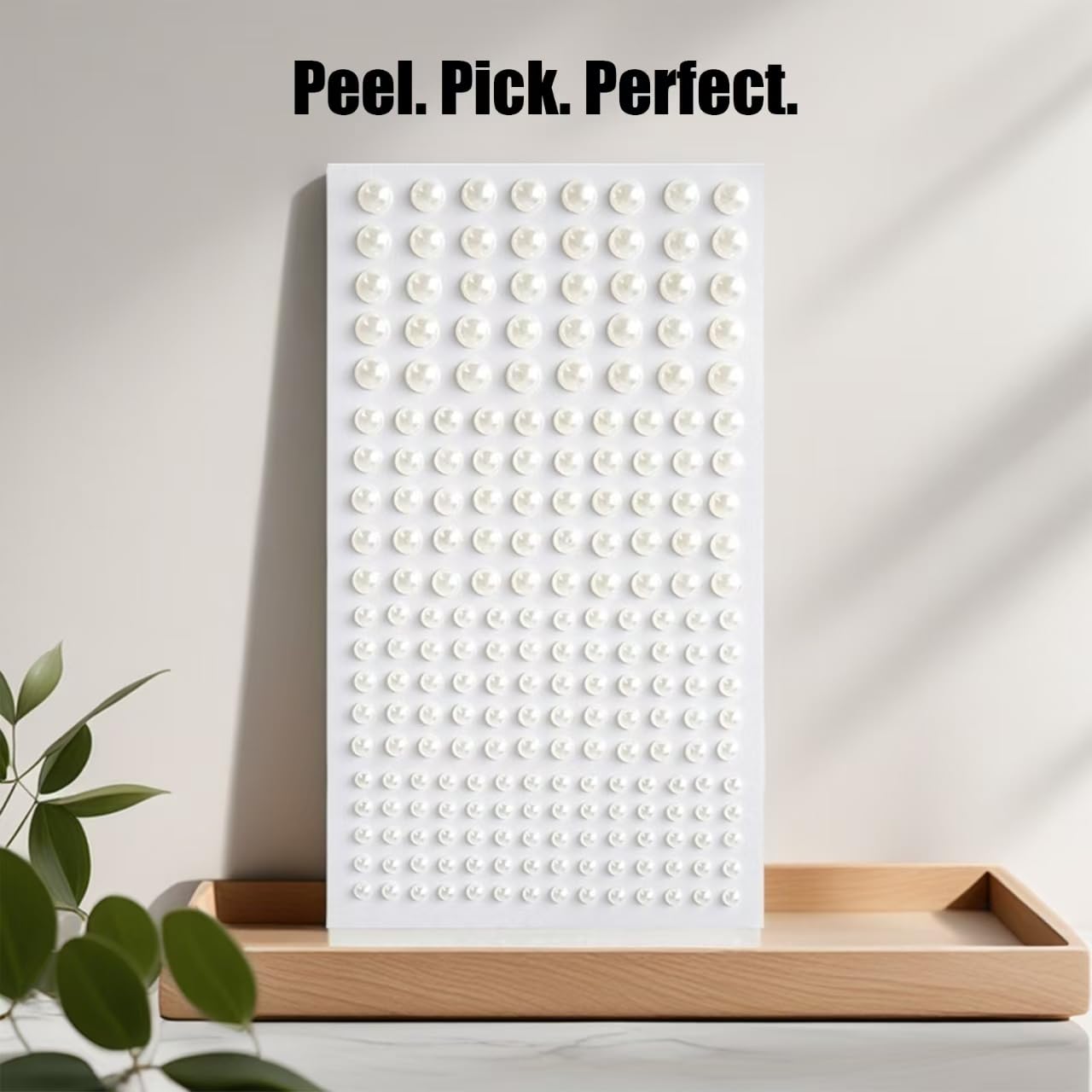OHLLARTS perlas adhesivas para uñas: decoración duradera y rápida