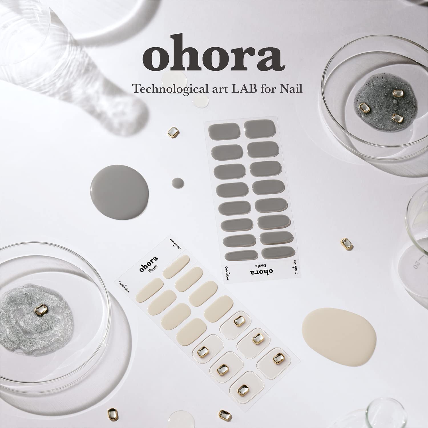 ohora kit incluye pads lima y palito para aplicación