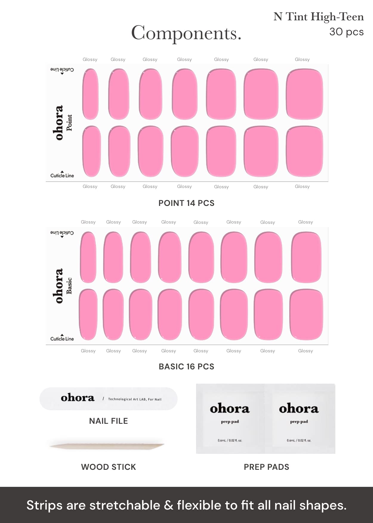 ohora laminas gel semicurado uñas durabilidad de hasta dos semanas con uso adecuado.