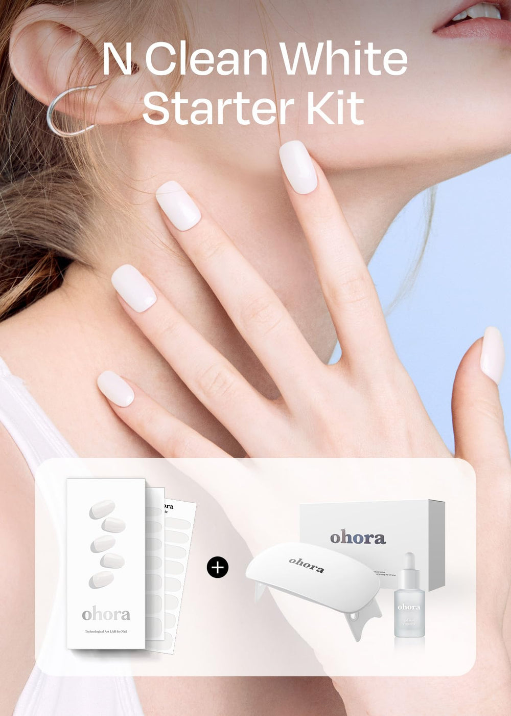 ohora lámpara UV/LED incluida para curado rápido y uniforme