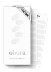 ohora N Bare Crystal: caja con 30 envolturas para uñas listas para aplicar